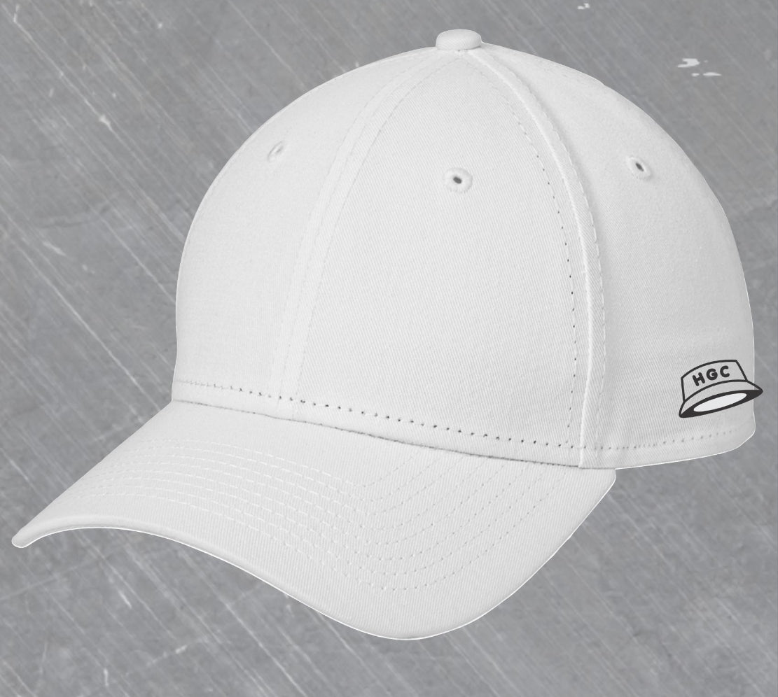 Bold Hat in White