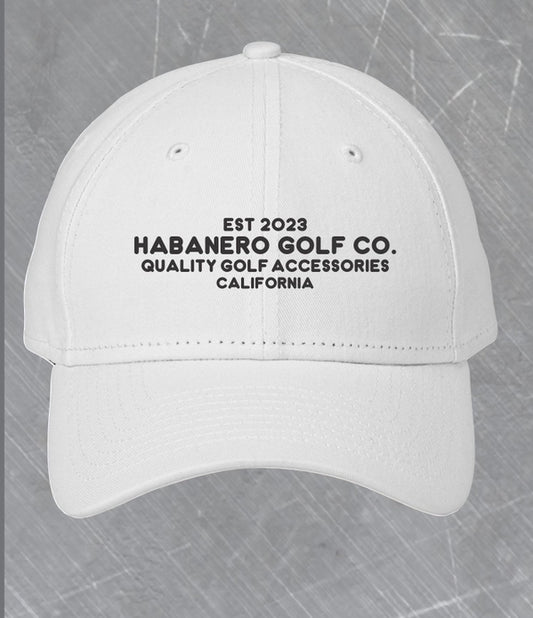 Bold Hat in White